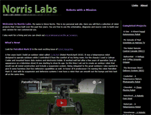 Tablet Screenshot of norrislabs.com